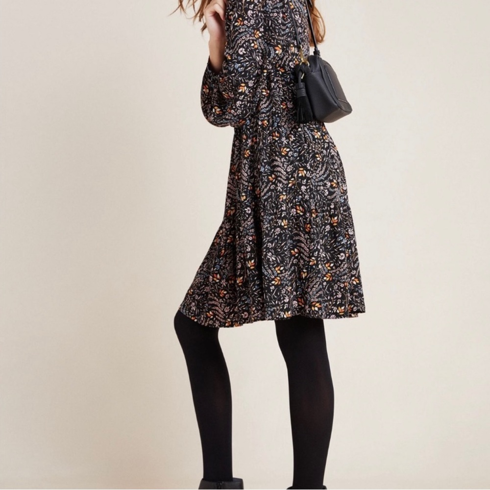 MAEVE Amber stirred Tunic Dress L Large Autumn Fall